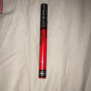 Kat Von D liquid lipstick.